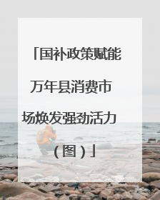 国补政策赋能 万年县消费市场焕发强劲活力（图）